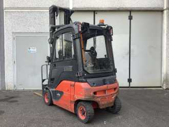 Used Forklift Truck LINDE E16P-02 ELEKTRO VIERRADFRONTSTAPLER (13053616)