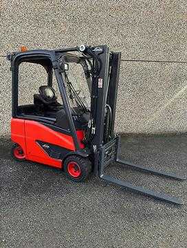 Used Forklift Truck LINDE E20 386-02 ELEKTRO VIERRADFRONTSTAPLER (13000355)