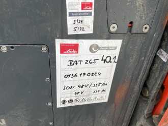 Used Forklift Truck LINDE E20L-02 ELEKTRO DREIRADFRONTSTAPLER (13074877)