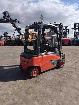 Used Forklift Truck LINDE E20PL-02 ELEKTRO VIERRADFRONTSTAPLER (13071209)