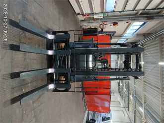 Used Forklift Truck LINDE E25/600HL ELEKTRO VIERRADFRONTSTAPLER (13043676)