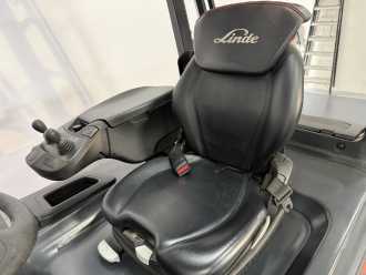 Used Forklift Truck LINDE E25FCFC-01/600 ELEKTRO VIERRADFRONTSTAPLER (13059460)