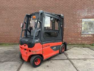 Used Forklift Truck LINDE E25L-01 ELEKTRO VIERRADFRONTSTAPLER (12993339)
