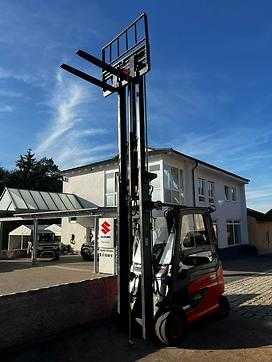 Used Forklift Truck LINDE E35HL-01 ELEKTRO VIERRADFRONTSTAPLER (13076197)