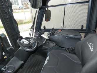 Used Forklift Truck LINDE E35L-01/1252 ELEKTRO VIERRADFRONTSTAPLER (13076056)