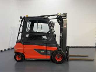 Used Forklift Truck LINDE E35L-01 ELEKTRO VIERRADFRONTSTAPLER (13070516)