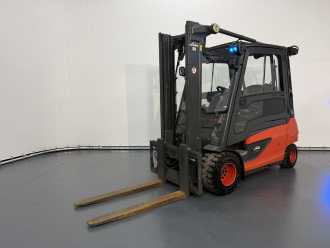 Used Forklift Truck LINDE E35L-01 ELEKTRO VIERRADFRONTSTAPLER (13070516)