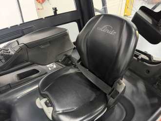 Used Forklift Truck LINDE E35L-01 ELEKTRO VIERRADFRONTSTAPLER (13070516)