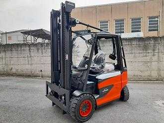 Used Forklift Truck LINDE E40/600H ELEKTRO VIERRADFRONTSTAPLER (12960675)