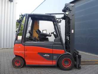 Used Forklift Truck LINDE E40HL-01/600 ELEKTRO VIERRADFRONTSTAPLER (13063736)