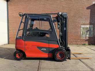 Used Forklift Truck LINDE E45HL-01/600 ELEKTRO VIERRADFRONTSTAPLER (13031672)