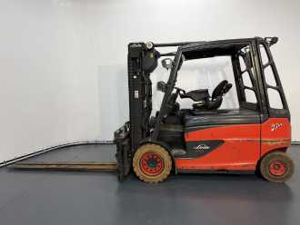 Used Forklift Truck LINDE E50HL-01 ELEKTRO VIERRADFRONTSTAPLER (13039527)