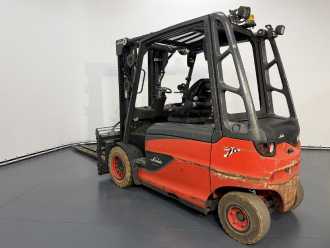 Used Forklift Truck LINDE E50HL-01 ELEKTRO VIERRADFRONTSTAPLER (13039527)