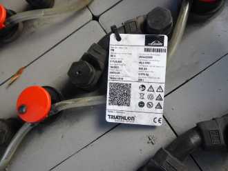 Used Forklift Truck LINDE E50HL-01 ELEKTRO VIERRADFRONTSTAPLER (13067011)