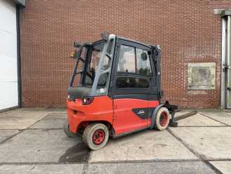 Used Forklift Truck LINDE E50HL-01 ELEKTRO VIERRADFRONTSTAPLER (13071752)