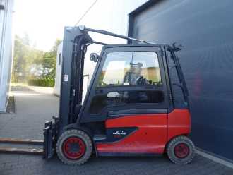 Used Forklift Truck LINDE E50HL-01 ELEKTRO VIERRADFRONTSTAPLER (13073827)
