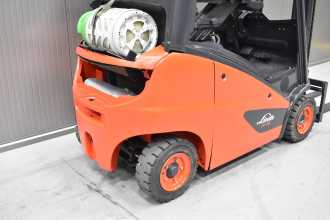 Used Forklift Truck LINDE H 14 T - 01 /58998/ GAS VIERRADFRONTSTAPLER (13072575)