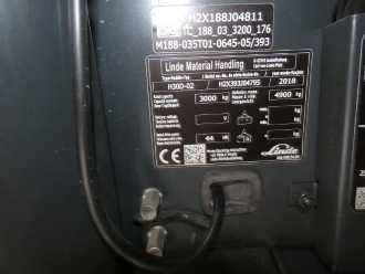 Used Forklift Truck LINDE H 30 D - 02 - 393 DIESEL VIERRADFRONTSTAPLER (13076075)