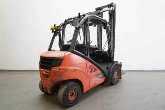 Used Forklift Truck LINDE H 30 D (3A) EVO 393-02 DIESEL VIERRADFRONTSTAPLER (13015814)