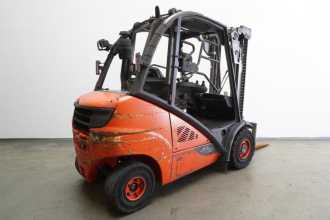 Used Forklift Truck LINDE H 30 D (3B) EVO 393-02 DIESEL VIERRADFRONTSTAPLER (13052977)