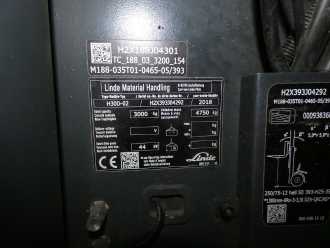 Used Forklift Truck LINDE H 30 D DIESEL VIERRADFRONTSTAPLER (13076058)