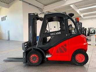 Used Forklift Truck LINDE H 40 D/394 DIESEL VIERRADFRONTSTAPLER (13056038)