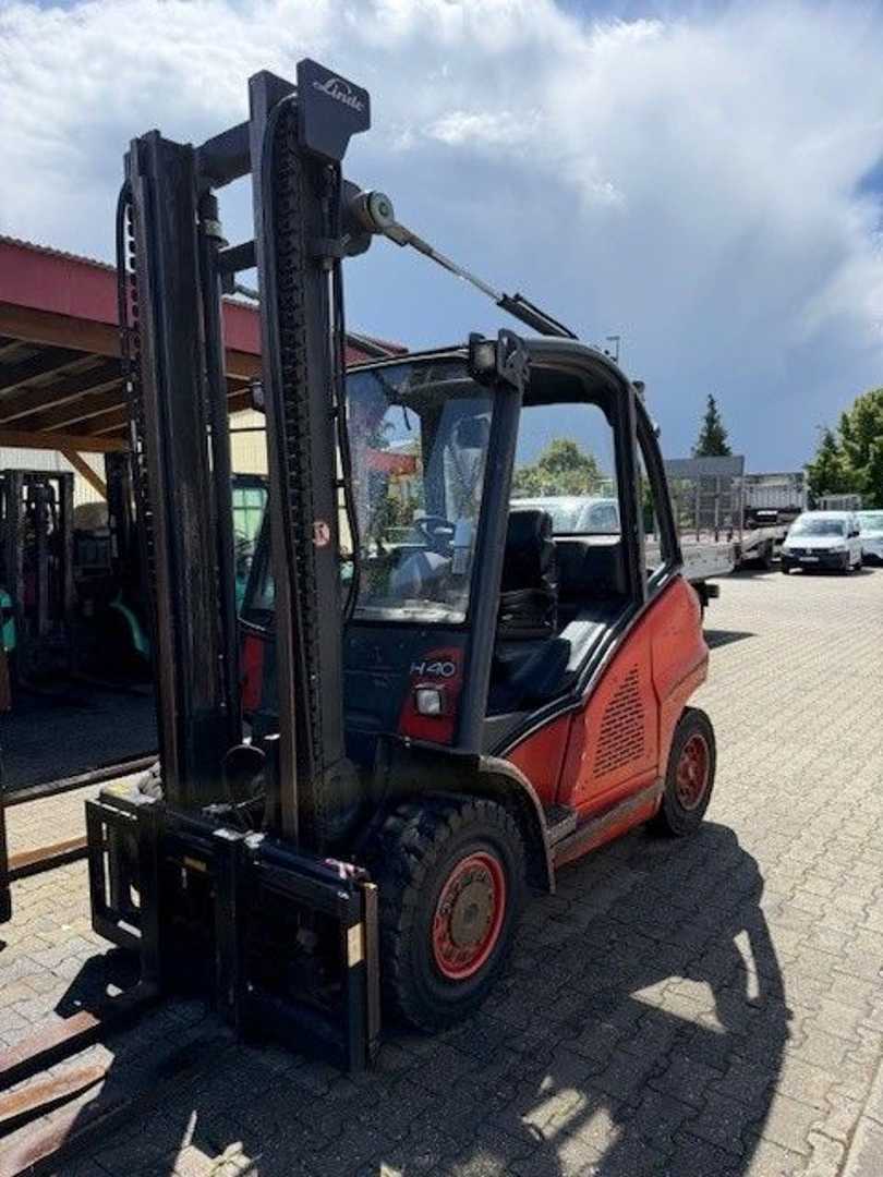 Used Forklift Truck LINDE H 40 D DIESEL VIERRADFRONTSTAPLER (13006099)