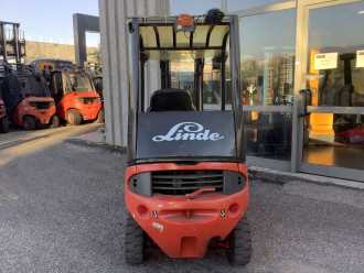 Used Forklift Truck LINDE H16D-03 DIESEL VIERRADFRONTSTAPLER (13076399)
