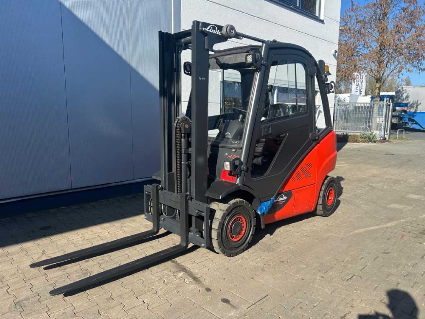Used Forklift Truck LINDE H20D-02/600 EVO DIESEL VIERRADFRONTSTAPLER (13061218)