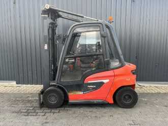 Used Forklift Truck LINDE H25D-01 DIESEL VIERRADFRONTSTAPLER (13075649)