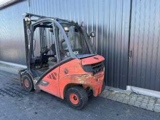 Used Forklift Truck LINDE H25D-02 DIESEL VIERRADFRONTSTAPLER (13017239)