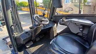 Used Forklift Truck LINDE H25D-02@600 DIESEL VIERRADFRONTSTAPLER (13028919)