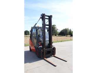 Used Forklift Truck LINDE H30D DIESEL VIERRADFRONTSTAPLER (13062928)