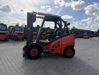 Used Forklift Truck LINDE H45D-02 DIESEL VIERRADFRONTSTAPLER (13071240)