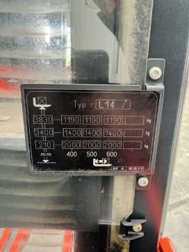 Used Forklift Truck LINDE L 14 i Batterie Bj.23 ELEKTRO HOCHHUBWAGENDEICHSEL (13076276)