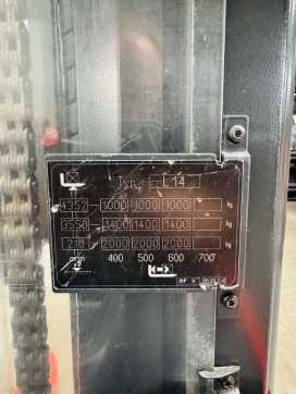 Used Forklift Truck LINDE L 14 i Triplex ELEKTRO HOCHHUBWAGENDEICHSEL (12989498)