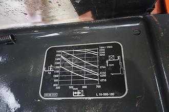 Used Forklift Truck LINDE L 16 - Triplex - 4.266mm Hubhöhe ELEKTRO HOCHHUBWAGENDEICHSEL (13075825)