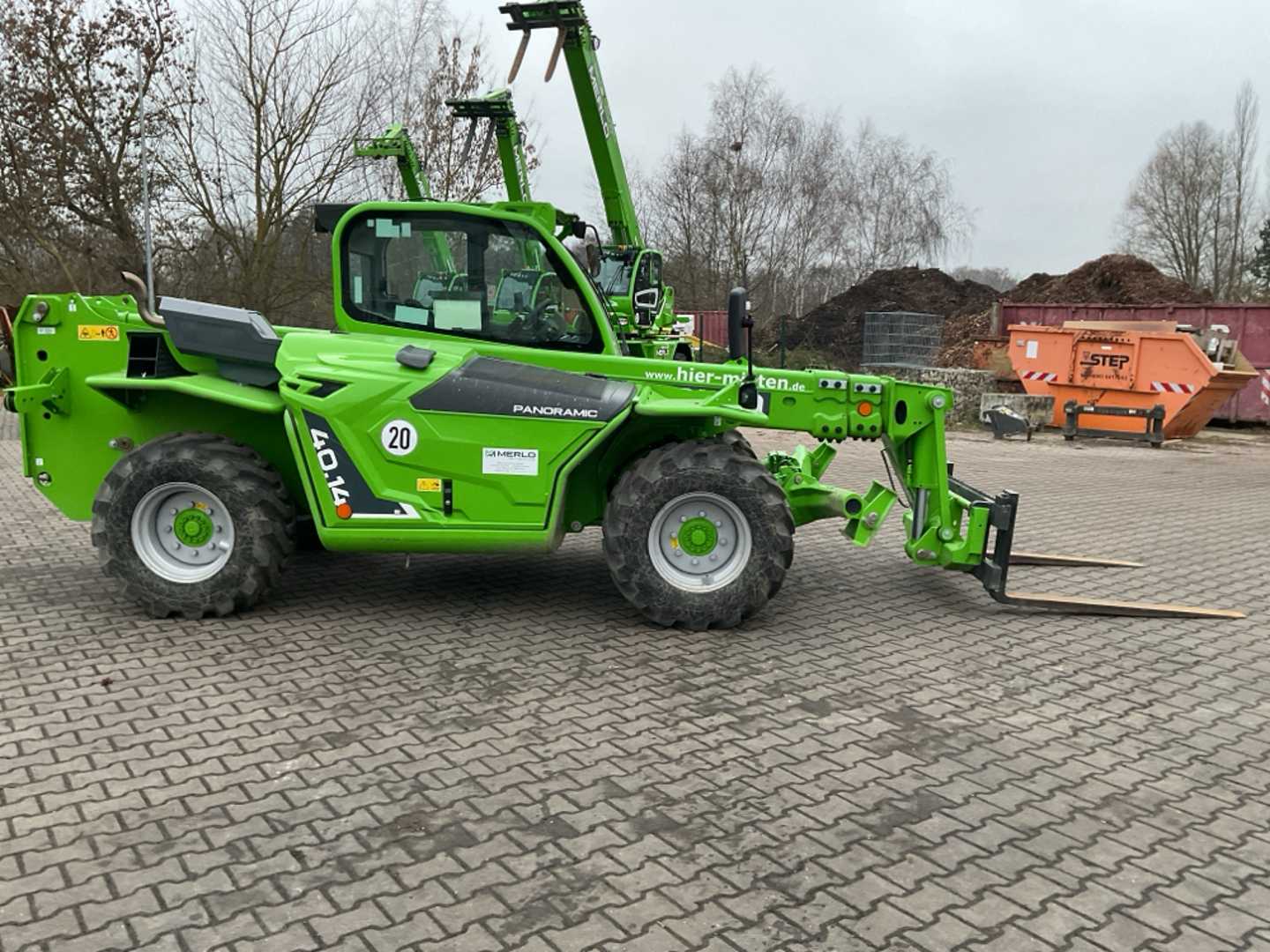 Used Forklift Truck MERLO P40.14 PLUS DIESEL TELESKOPARMSTAPLER (13011461)