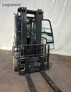 Used Forklift Truck MITSUBISHI FB 50 CN ELEKTRO VIERRADFRONTSTAPLER (13076083)