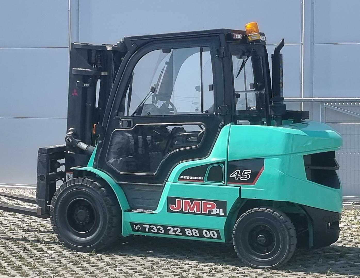 Used Forklift Truck MITSUBISHI FD 45NT DIESEL VIERRADFRONTSTAPLER (12735364)