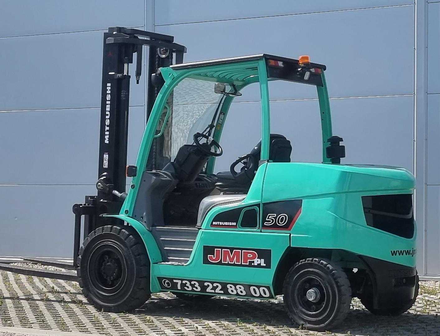Used Forklift Truck MITSUBISHI FD 50NT DIESEL VIERRADFRONTSTAPLER (12735365)