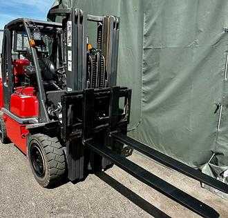 Used Forklift Truck NISSAN UG1D2A32LQ  GAS VIERRADFRONTSTAPLER (13007228)