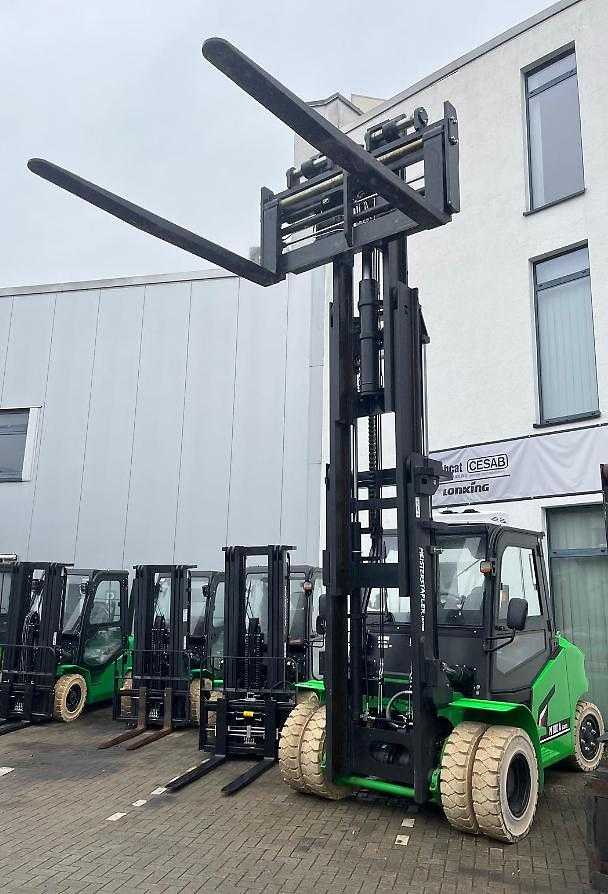 Used Forklift Truck NOBLELIFT FEP100N2 ELEKTRO VIERRADFRONTSTAPLER (13073132)