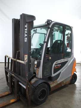Used Forklift Truck STILL RX60-35 ELEKTRO VIERRADFRONTSTAPLER (12809581) backdrop