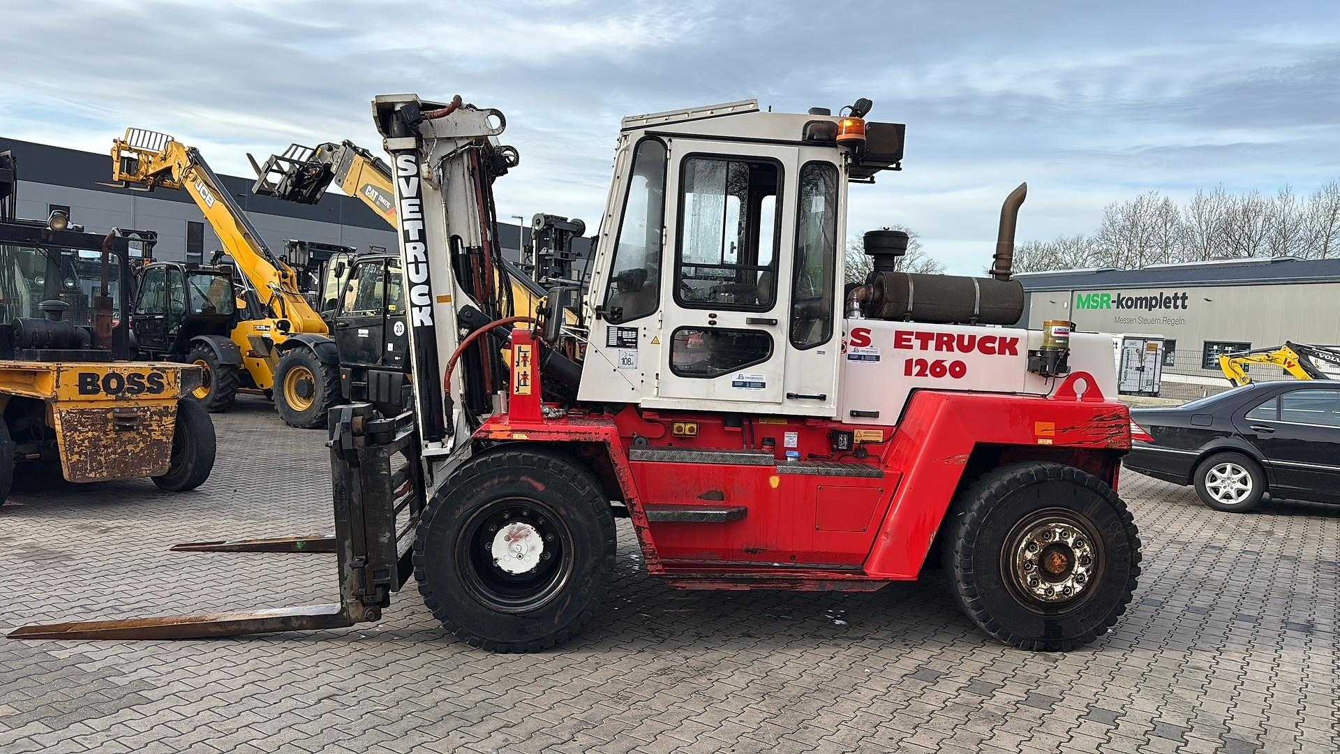 Used Forklift Truck SVETRUCK 12.60 DIESEL VIERRADFRONTSTAPLER (13014987)