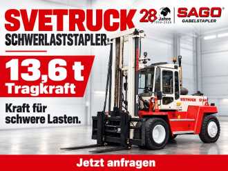 Used Forklift Truck SVETRUCK 13.6 60-32 DIESEL VIERRADFRONTSTAPLER (13002413) backdrop