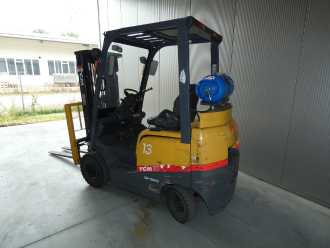Used Forklift Truck TCM FHG 18 T3 GAS VIERRADFRONTSTAPLER (13076062)