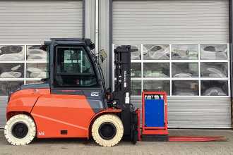 Used Forklift Truck TOYOTA 9FBM80T ELEKTRO VIERRADFRONTSTAPLER (13051026)