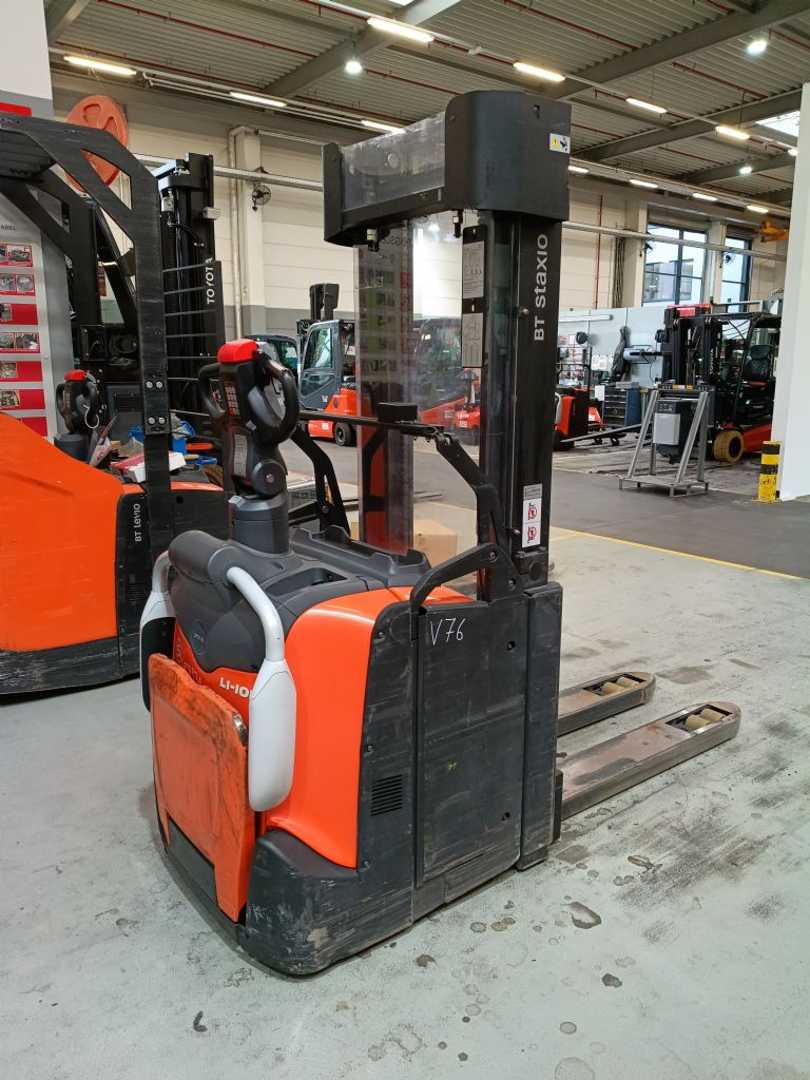 Used Forklift Truck TOYOTA SPE140L *sofort verfügbar* ELEKTRO HOCHHUBWAGENDEICHSEL (13075987)