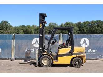 Used Forklift Truck YALE GDP35VX DIESEL VIERRADFRONTSTAPLER (13062943)